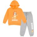 Bluey Fleece Pullover Hoodie and Pants Outfit Set Toddler to Little Kid Sizes (2T – 7-8) by Bluey