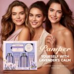 BODY & EARTH Bath and Body Gift Set - Luxurious 6 Pcs Bath Kit for Women, Relaxing Spa Set with Lavender Scent, Perfect Birthday Gift Set for Women Includes Bubble Bath, Shower... by BODY & EARTH