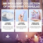 BODY & EARTH Bath and Body Gift Set - Luxurious 6 Pcs Bath Kit for Women, Relaxing Spa Set with Lavender Scent, Perfect Birthday Gift Set for Women Includes Bubble Bath, Shower... by BODY & EARTH