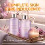 BODY & EARTH Bath and Body Gift Set - Luxurious 6 Pcs Bath Kit for Women, Relaxing Spa Set with Lavender Scent, Perfect Birthday Gift Set for Women Includes Bubble Bath, Shower... by BODY & EARTH