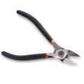 BOENFU 6 Inches Wire Cutters Heavy Duty Snips Flush Cut Side Cutters Pliers Metal Cutting Tool for Crafting, Floral, Artificial Flowers, Chicken Wire, Electrical, 1 Pack by BOENFU
