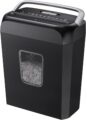 Bonsaii Paper Shredder for Home Use, 3.4 Gal Wastebasket, 6 Sheet Crosscut Paper Credit Cards, Staples, and Clips Shredder for Home Office Use, Portable Handle Design (C237-B… by bonsaii