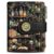 Bookshelves Skull Goth Gothic Small Rfid Women Wallet Bifold Zipper Coin Pocket PU Leather Compact Cash Credit Card Holder Travel Wallet Female Ladies Teen Girls 1 ID Window 10… by Kelvoris