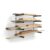 Bora 4-Level Lumber Storage Rack Wood and Garage Organization Space Saving Metal Shelf for Pipes, Boards, Plywood, and Building Materials – PBR-0420 White Gray by BORA