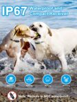 Bousnic Dog Shock Collar 2 Dogs (5-120Lbs) - 3300 ft Waterproof Training Collar for Dogs Large Medium Small with Rechargeable Remote, Beep (1-8) Vibration (1-16) and Humane... by BOUSNIC