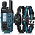 Bousnic Dog Shock Collar 2 Dogs (5-120Lbs) – 3300 ft Waterproof Training Collar for Dogs Large Medium Small with Rechargeable Remote, Beep (1-8) Vibration (1-16) and Humane… by BOUSNIC