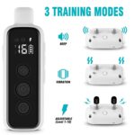 Bousnic Dog Shock Collar for 2 Dogs - (8-120lbs) Waterproof Rechargeable Electric Dog Training Collar with Remote for Small Medium Large Dogs with Beep Vibration Safe Shock... by BOUSNIC