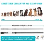 Bousnic Dog Shock Collar for 2 Dogs - (8-120lbs) Waterproof Rechargeable Electric Dog Training Collar with Remote for Small Medium Large Dogs with Beep Vibration Safe Shock... by BOUSNIC