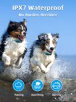Bousnic Dog Training Collar with Remote - 4000ft Waterproof Dog Shock Collars 2 Dogs for Large Medium Small Dogs Rechargeable E Collars for Dogs Training with Beep Vibration... by BOUSNIC