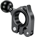 BRCOVAN Aluminum Alloy Handlebar Clamp Mount Base with 1” TPU Ball for Rail Diameter 0.5” 0.87” 1” 1.125” 1.26”, Fit for RAM Mounts B Size 1 Inch Ball Double Socket Arm,… by BRCOVAN