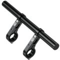 BRCOVAN Aluminum Alloy Handlebar Extender Extensions with 11.81” Long Cross Bar with Double Clamp Mounting Base Fit 0.875” / 1” / 1.125” / 1.26” Handlebars for Bike Bicycle… by BRCOVAN