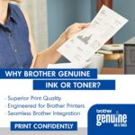 Brother Genuine High Yield Toner Cartridge, TN660, Replacement Black Toner, Page Yield Up to 2,600 Pages, Amazon Dash Replenishment Cartridge, Black, 1 pack by Brother