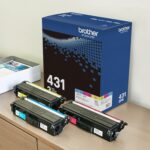Brother TN-431 3PK, Cyan, Magenta, Yellow, Standard Yield, Model: TN4313PK by Brother