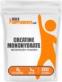 BulkSupplements.com Creatine Monohydrate Powder – Micronized Creatine Powder, Unflavored – Pure & Gluten Free, 5g (5000mg) per Servings, 1kg (2.2 lbs) (Pack of 1) by BulkSupplements
