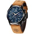 BY BENYAR Mens Watches Analog Quartz Chronograph Waterproof Wrist Watches for Men Fashion Business Work Casual Sport Designer Dress Watch with Calendar Elegant Gifts for Men by BY BENYAR