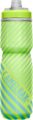 CamelBak Podium Chill Bike Insulated Squeeze Water Bottle Lime/Blue Stripe, 24oz by CamelBak