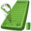 Camping Sleeping Pad, Extra Thick 5 Inch Camping Mat with Pillow Built-in Foot Pump Inflatable Sleeping Pads Compact for Camping Backpacking Hiking Traveling Tent by FNARMW