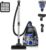 Canister Vacuum Cleaner, 32Kpa 1600W Bagless Vacuum Cleaner, Dust Full Indicator, H13 HEPA Filter, 3.7Qt Large Capacity, Lightweight Vac for Hard Floors, Carpet, Pet,… by PKUYIE