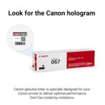 Canon Genuine 067 Black Toner Cartridge Compatible with LBP633Cdw, LBP632Cdw, MF652Cdw, MF653Cdw, MF654Cdw, MF656Cdw by Canon