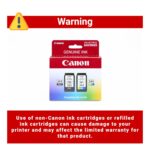 Canon PG-243 / CL-244 Genuine Ink Value Pack (2 Cartridges), Compatible with iP2820, MX492, MG2420/2520/2920/2922/2924/3020/2522/2525, TS3120/302/302a/202/4520/3320 by Canon