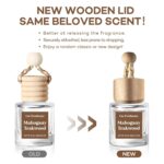 Car Air Freshener Hanging 2 Pack,Mahogany Teakwood Essential Oil Diffuser for Car, Car Air Freshener Cute, 45+ days Long Lasting Air Freshener for Car And Women, car accessories... by C CLASSY PERSONALIZED JEWELRY