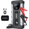 Car Jump Starter 4000A, Jump Starter Battery Pack for 10.0L Gas and 8.0L Diesel, 12V Portable Jump Box with LED Light by Sharmeal