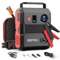 Car Jump Starter with Air Compressor, 150PSI 8000A Peak 24000mah (Up to All Gas or 8.0L Diesel Engine, 50 Times) Portable Jump Starter 12V Auto Battery Jump Pack QC 3.0 with… by BRPOM