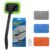 Car Windshield Cleaning Tool, Windshield Cleaner with 4 Washable and Reusable Microfiber Pads and Extendable Handle, for Auto Glass Wiper by SoSickWithIt
