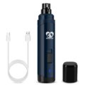 Casfuy Dog Nail Grinder Upgraded – Professional 2-Speed Electric Rechargeable Pet Nail Trimmer Painless Paws Grooming & Smoothing for Small Medium Large Dogs & Cats(Dark Blue) by Casfuy