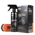 CERAKOTE Rapid Ceramic Tire Coat – Showroom New Tire Shine – Deep Tire Black Finish – Lasts Up to 10x Longer – No Sling, Non-Greasy Ceramic Tire Coating for Car, Truck & SUV –… by CERAKOTE