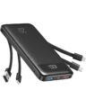charmast 20000mAh Portable Charger with Built in Cables, 22.5W Travel Power Bank Fast Charging, USB C Cell Phone Battery Pack for iPhone 16/15/14/13/12/11 Series, iPad, Samsung,… by charmast