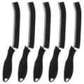 Cleaning Brush, 5 Pcs Hard Bristle Crevice Cleaning Brush, Grout Brush, Scrub Brush for Tile Grout Crevice, Gap Cleaning Tools for Bathroom Kitchen Toilet Window Track (5, Black) by KMOSENIA