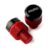 CNC M10x1.25 Motorcycle Mirror Hole Plugs Stock Mirrors Hole Screw Compatible with MSX125 GROM 2024 GROM 125 MSX 125 2013-2023 2024 (Red) by ZYAKOMO