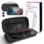 CoBak Large Capacity Carrying Case for Nintendo Switch 2 (2025) – 3 in 1 Accessories Bundle with 2 Screen Protectors, Thumb Grip Caps, 24 Game Cartridges, Hard Shell Portable… by CoBak