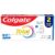 Colgate Total Whitening Toothpaste Paste, 5.1 oz, 2 Pack, Fluoride Antibacterial for Plaque, Gingivitis, Sensitivity, Stain Removal, Clinically Proven, Mint by Colgate