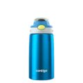 Contigo Autospout Water Bottle with Straw 13 oz Blue Poppy/Glacier by Contigo