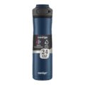 Contigo Cortland Chill 2.0 Blueberry Stainless Steel Water Bottle Vacuum-Insulated Spill-Proof Lid 24oz Ideal for Hot or Cold Drinks Interchangeable Lid Perfect for Kids & Adults by Contigo
