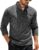 COOFANDY Men’s Casual Henley Pullover Sweatshirt Thermal Fleece Slim Fit Sweater by COOFANDY