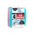 Cool Coolers by Fit & Fresh 4 Pack Slim Ice Packs, Quick Freeze Space Saving Reusable Ice Packs for Lunch Boxes or Coolers, Multi Colored by Fit & Fresh