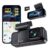 COOLCRAZY 4K Dash Cam Front, Built-in WiFi GPS, Dash Camera for Cars, 3.2″ IPS Screen Dashcam with App Control, Free 32G Card, 170°Wide Angle, 24H Parking Mode, WDR, Night… by COOLCRAZY