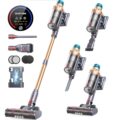 Cordless Vacuum Cleaner, 600W 50KPA 65 Mins Runtime Self-Standing Vacuum Cleaners for Home, Stick Vacuum with Charging Dock Station Removable Battery, Handheld Vacuum for Pet… by SMOTURE