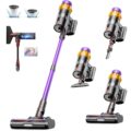 Cordless Vacuum Cleaner, 600W 50KPA 70 Mins Vacuum Cleaners for Home, Self-Standing Cordless Vacuum with Charging Dock Station, LED Display, Upgraded Anti-Tangle Stick Vacuum… by MUTGOF