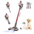 Cordless Vacuum Cleaner,Vacuum Cleaners for Home with Super Suction,Lightweight Stick Vacuum with 35 Mins Runtime,Rechargeable Cordless Vacuum for Carpet, Tile, Pet Hair,… by WLOTPO