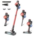 Cordless Vacuum Cleaner with Self-Standing, 40KPA Stick Vacuum Cleaners for Home, 8-in-1 Lightweight Rechargeable Vacuum, 7-Layer Filtration,Ideal for Carpet, Pet Hair, Hardwood… by HOUSBRUSH