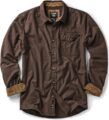 CQR Men’s 100% All Cotton Button Down Flannel Shirts, Long Sleeve Brushed Warm Soft Casual Outdoor Plaid Shirt by CQR