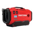 CRAFTSMAN V20 Tire Inflator Portable Air Compressor, Car Air Pump, 3 Modes Tire Pump: Cordless, 120V Corded, and 12V Car Adapter, Battery Sold Separately (CMCE520B) by CRAFTSMAN
