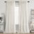 Cream Linen Back Tab Curtains 84 Inch Length for Living Room 2 Panel Set Neutral Modern Farmhouse Window Privacy Semi Sheer Linen Drapes Rustic Pinch Pleated Look Curtain… by Nanspring