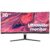 CRUA 30Inch Ultrawide Curved Monitor, 21:9 WFHD(2560x1080P) VA Computer Monitor, 120% sRGB 100HZ 1500R PC Monitors Support FreeSync, Wall-Mounted, with HDMI/DP Display Port-Black by CRUA