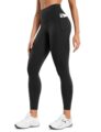 CRZ YOGA Womens Butterluxe Workout Leggings 25 Inches – High Waisted Gym Yoga Pants with Pockets Buttery Soft by CRZ YOGA