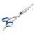 Curved Dog Grooming Scissors,Pet Hair Scissors with Safety Round Tips, Heavy Duty Titanium Stainless Steel, Professional Dogs Cats Pets Grooming Shears by Nlmskzzy